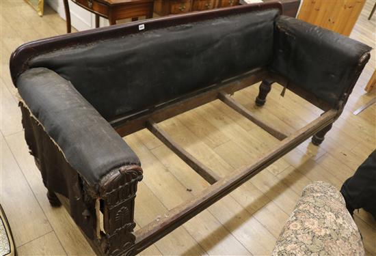 A sofa frame, W.200cm